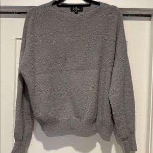 Lulus Gray Knit Sweater size medium